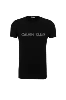 Crew T-shirt Calvin Klein Swimwear черен
